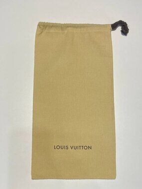 Authentic Louis Vuitton Drawstring Dust Bag (8" x 14").